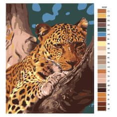 Malujsi Malování podle čísel - Gepard - 80x100 cm, plátno vypnuté na rám