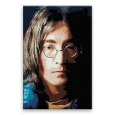 Malujsi Malování podle čísel - John Lennon 02 - 40x60 cm, bez dřevěného rámu