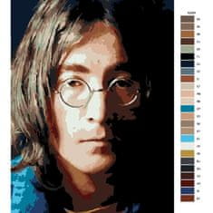 Malujsi Malování podle čísel - John Lennon 02 - 40x60 cm, bez dřevěného rámu