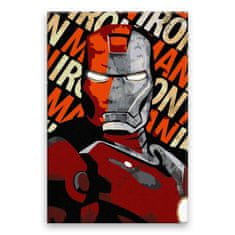 Malujsi Malování podle čísel - Ironman 01 - 80x120 cm, bez dřevěného rámu