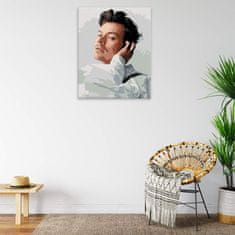 Malujsi Malování podle čísel - Harry Styles 02 - 80x100 cm, plátno vypnuté na rám