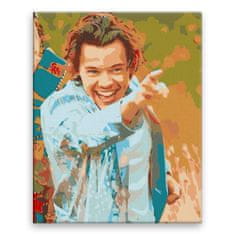 Malujsi Malování podle čísel - Harry Styles 03 - 80x100 cm, plátno vypnuté na rám