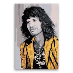 Malujsi Malování podle čísel - Freddie Mercury 04 - 80x120 cm, plátno vypnuté na rám