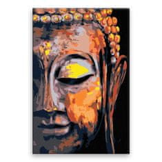 Malujsi Malování podle čísel - Buddha 02 - 80x120 cm, plátno vypnuté na rám