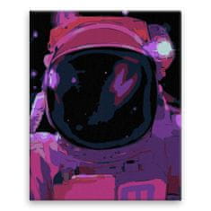 Malujsi Malování podle čísel - Astronaut ve vesmíru - 80x100 cm, plátno vypnuté na rám