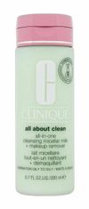 Clinique 200ml all about clean cleansing micellar milk +