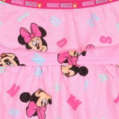 Letní šaty s růžovými nápisy - Minnie Mouse DISNEY, 8 let 128 cm 