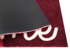 Zala Living AKCE: 50x70 cm Protiskluzová rohožka Deko 105356 Brick red - na ven i na doma 50x70