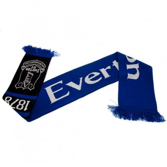 FOREVER COLLECTIBLES Pletená šála pro fanoušky EVERTON FC Nero