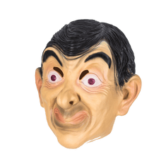 Korbi Profesionální latexová maska, maska Mr Beana
