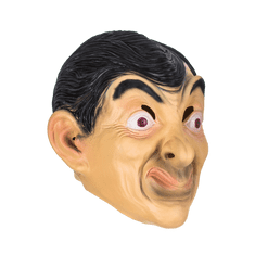 Korbi Profesionální latexová maska, maska Mr Beana