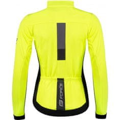 Force Bunda Frost Softshell - dámské, fluo žluto-černá - Velikost M