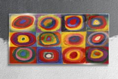 COLORAY.CZ Obraz na skle Kandinsky Multicolor 120x60 cm