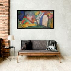 COLORAY.CZ Obraz na skle Vodopád abstrakce Kandinsky 100x50 cm