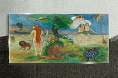 COLORAY.CZ Obraz na skle Le Paradis Perdu Gauguin 100x50 cm