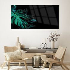 COLORAY.CZ Obraz na skle Jungle Botany Leaf 120x60 cm