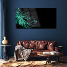 COLORAY.CZ Obraz na skle Jungle Botany Leaf 120x60 cm