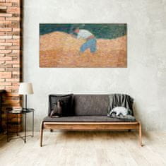 COLORAY.CZ Obraz na skle Kamenný jistič Seurat 100x50 cm