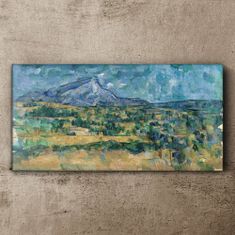 COLORAY.CZ Obraz na plátně Mont Sainte Victoire Cézanne 120x60 cm