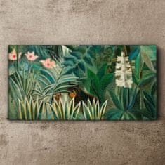 COLORAY.CZ Obraz na plátně Jungle zvířata stromy 120x60 cm