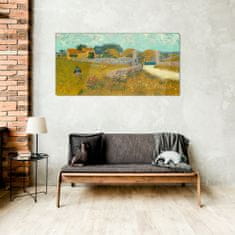 COLORAY.CZ Obraz na skle Provence House Van Gogh 100x50 cm