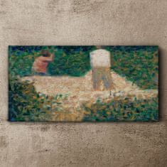 COLORAY.CZ Obraz na plátně Dva Stonebreakers Seurat 100x50 cm