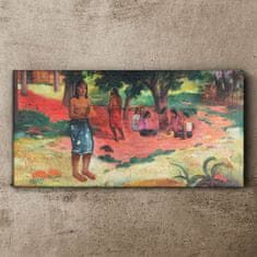 COLORAY.CZ Obraz na plátně Zašeptala gauguinová slova 120x60 cm