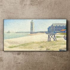 COLORAY.CZ Obraz na plátně Lighthouse Water 120x60 cm