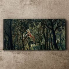 COLORAY.CZ Obraz na plátně Zmírný les 100x50 cm