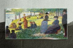 COLORAY.CZ Obraz na skle La Grande Jatte Seurat 120x60 cm