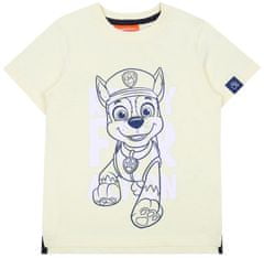 Žluté, chlapecké tričko, tričko CHASE PAW Patrol, 8 let 128 cm 