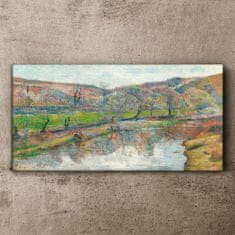 COLORAY.CZ Obraz na plátně V Pont Aven Gauguin 100x50 cm