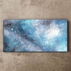 COLORAY.CZ Obraz na plátně Noční obloha galaxie hvězdy 100x50 cm