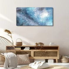 COLORAY.CZ Obraz na plátně Noční obloha galaxie hvězdy 100x50 cm