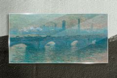 COLORAY.CZ Obraz na skle Waterloo Bridge mince 100x50 cm