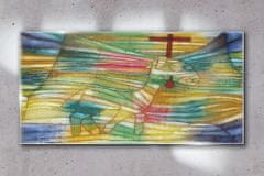 COLORAY.CZ Obraz na skle Lamb Paul Klee 100x50 cm