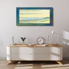 COLORAY.CZ Obraz na plátně Seascape Gravelines Seurat 100x50 cm