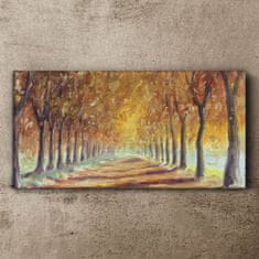 COLORAY.CZ Obraz na plátně Park stromy podzimní příroda 120x60 cm