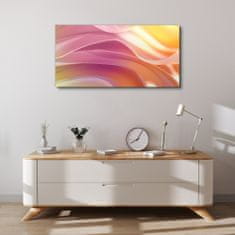 COLORAY.CZ Obraz na plátně Temperované abstrakce vlny 100x50 cm