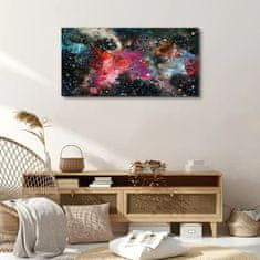 COLORAY.CZ Obraz na plátně Abstrakce Cosmos Hvězdy 100x50 cm