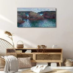 COLORAY.CZ Obraz na plátně Ocean mince Rocks 100x50 cm