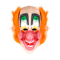 Korbi Profesionální latexová maska, maska monstra Slipknot Clown