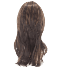 Korbi Paruka, dlouhé hnědé vlasy, 60 cm