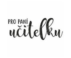 Kraftika Pro paní učitelku č.1010 - gumové razítko na dřevě (1ks)