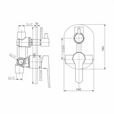 Mereo Vanový set Zuna:CB60106ZB, CB700P, CB466C, CB110S, CB465P, CBQ60101L CB650VZ1 - Mereo