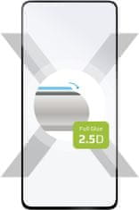 FIXED ochranné tvrzené sklo Full-Cover pro Samsung Galaxy A41, lepení přes celý displej, černá