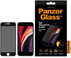 PanzerGlass Edge-to-Edge pro Apple iPhone 6/6s/7/8/SE(2020)/SE(2022), Privacy, černá