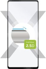 FIXED ochranné tvrzené sklo pro Samsung Galaxy S20 FE, Full-Cover, 2.5D, 0.33mm, černá