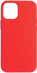 FIXED silikonový kryt Flow pro Apple iPhone 12 mini, červená