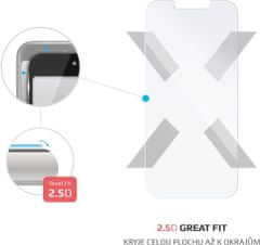 FIXED ochranné tvrzené sklo pro Apple iPhone 13/13 Pro, čirá